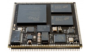 Horní pohled na procesorový modul SQM4-ZY7
